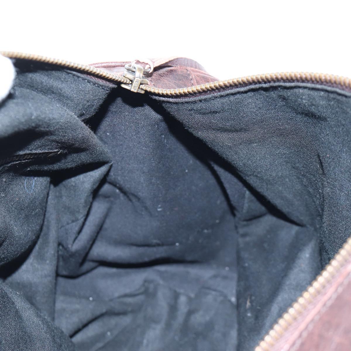 BALENCIAGA The Twiggy Hand Bag Leather 2way Brown 128523 Auth yk20892M