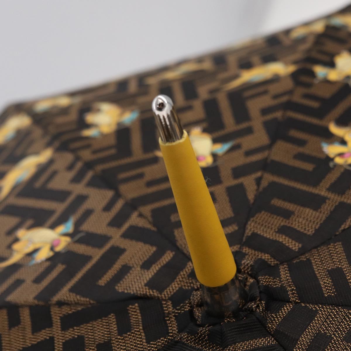 FENDI Zucca Canvas Pokemon Collaboration Dragonite Umbrella Auth yk20929SAM