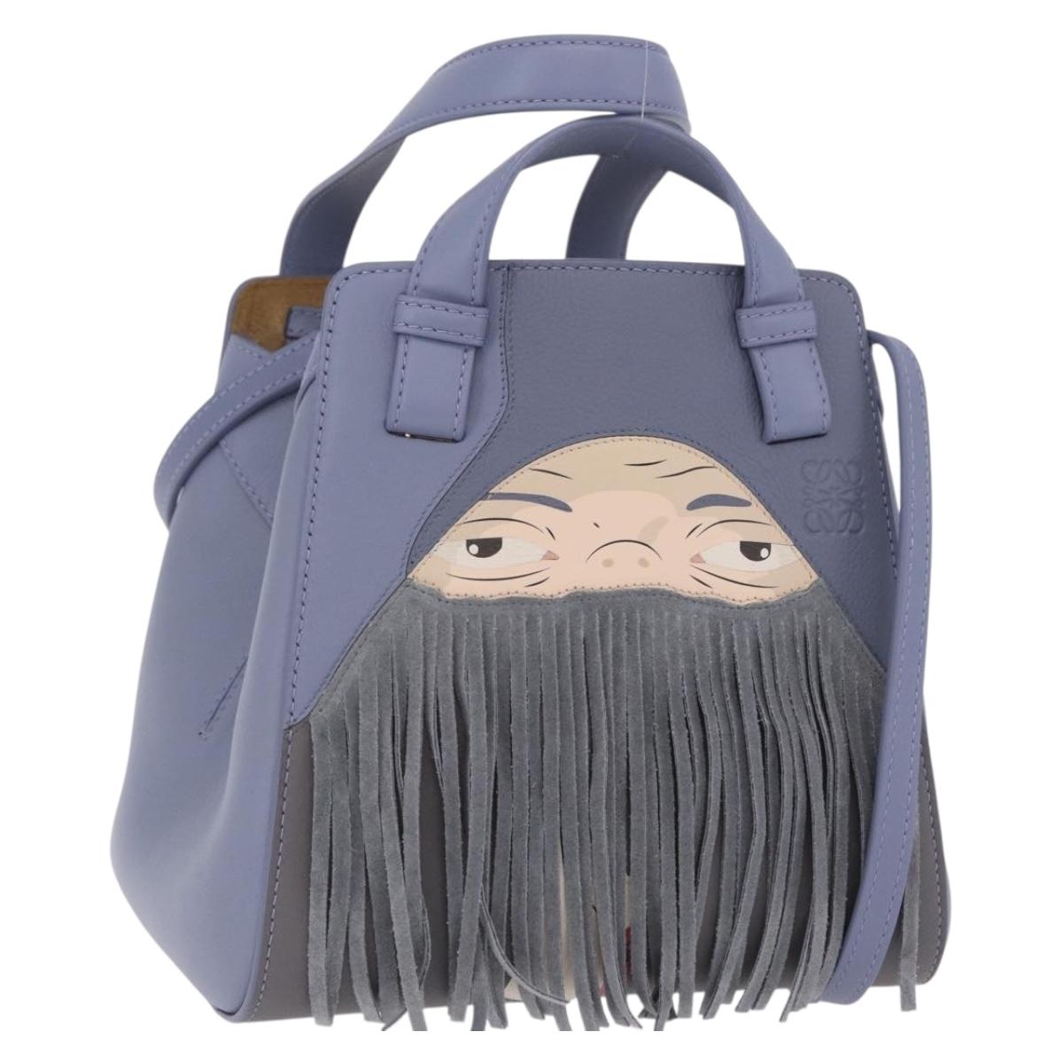 LOEWE Howl's Moving Castle Markl Hammock Nugget Bag Leather 2way Auth yk20930SM