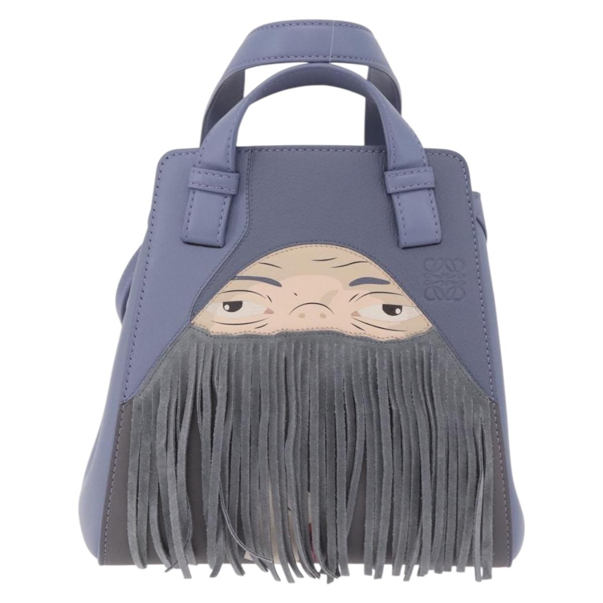 LOEWE Howl's Moving Castle Markl Hammock Nugget Bag Leather 2way Auth yk20930SM