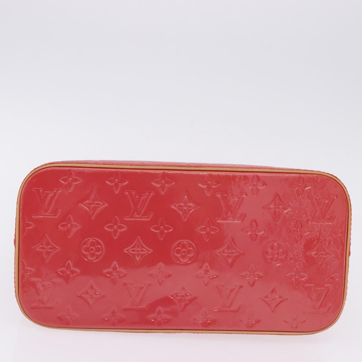 LOUIS VUITTON Monogram Vernis Houston Bag Fran Boise M9135F LV Auth yk20933SAM