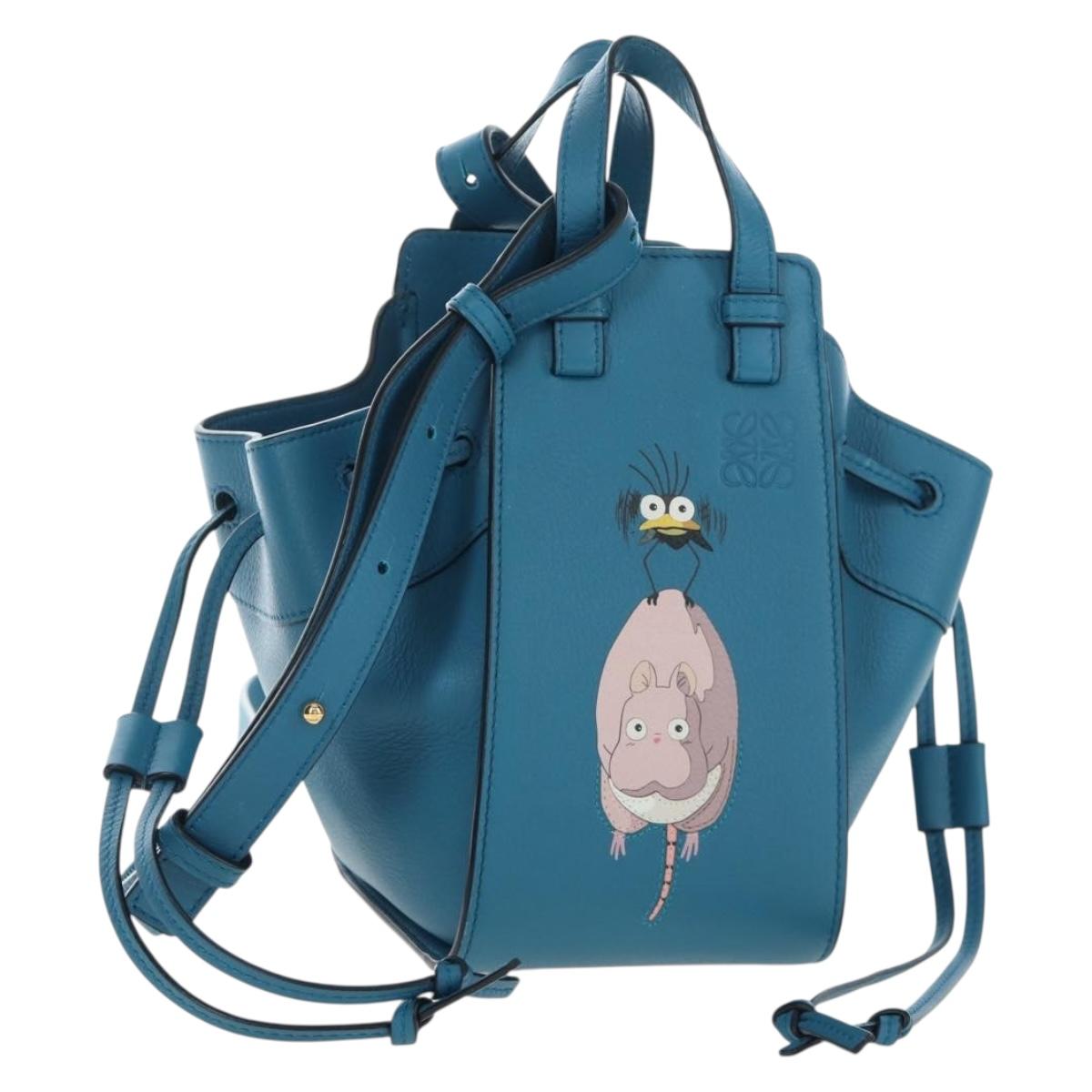 LOEWE Ghibli Spirited Away Boh Mouse Yu-Bird Hammock Drawstring Auth yk20944SM