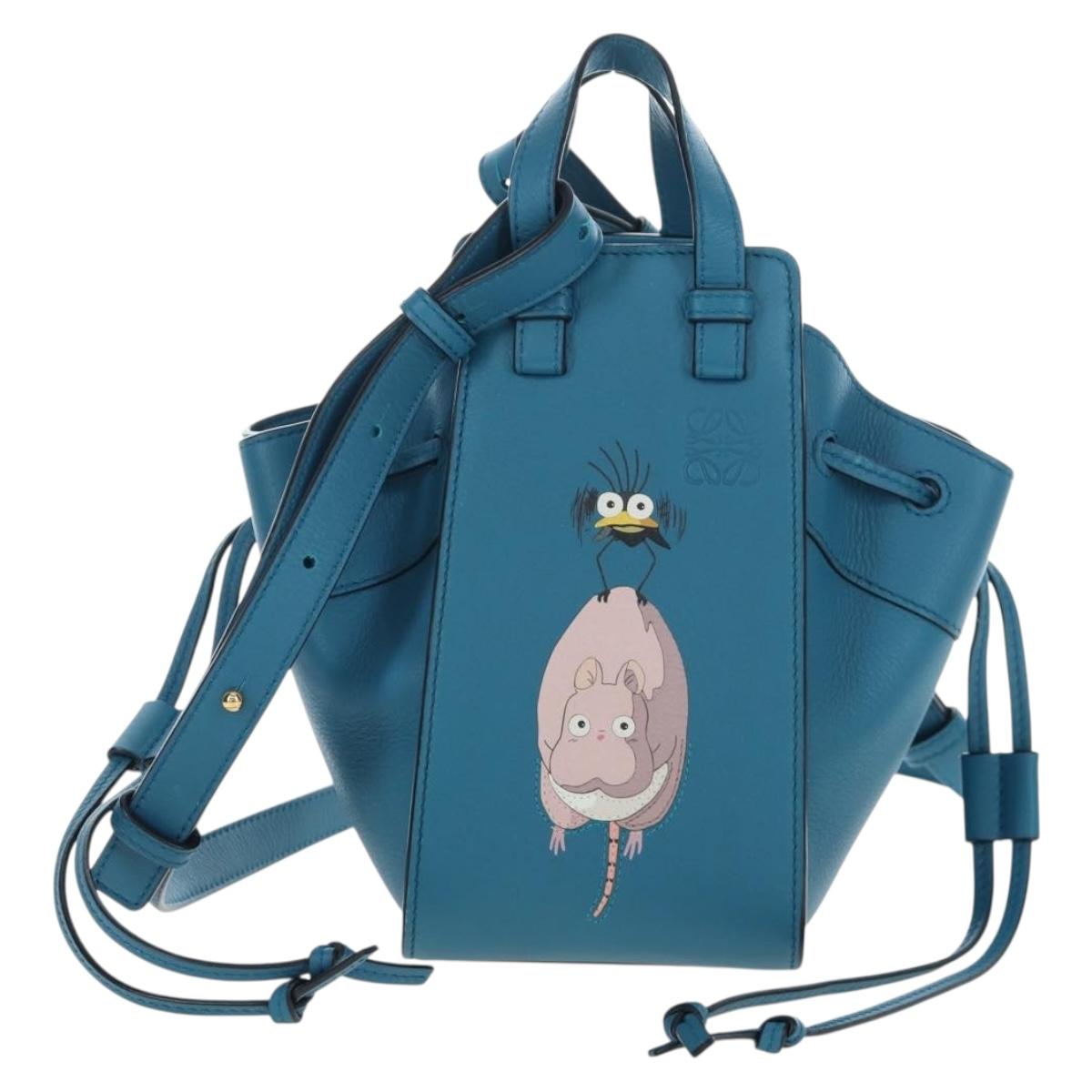 LOEWE Ghibli Spirited Away Boh Mouse Yu-Bird Hammock Drawstring Auth yk20944SM