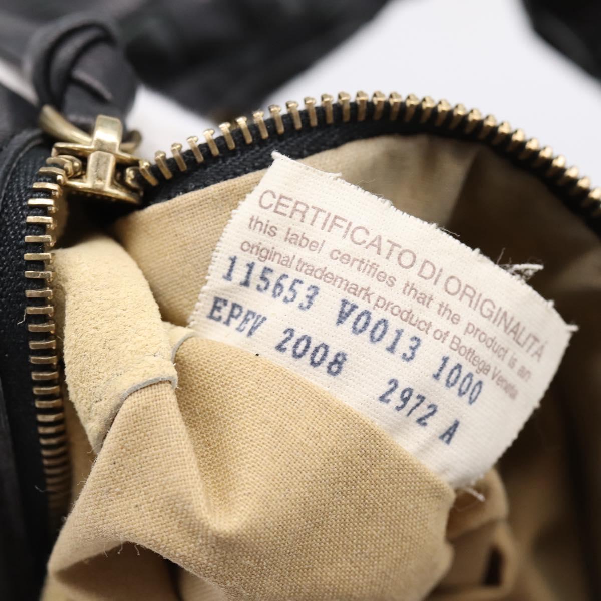 BOTTEGA VENETA INTRECCIATO Hobo Shoulder Bag Leather 115653 Auth yk20954SAV