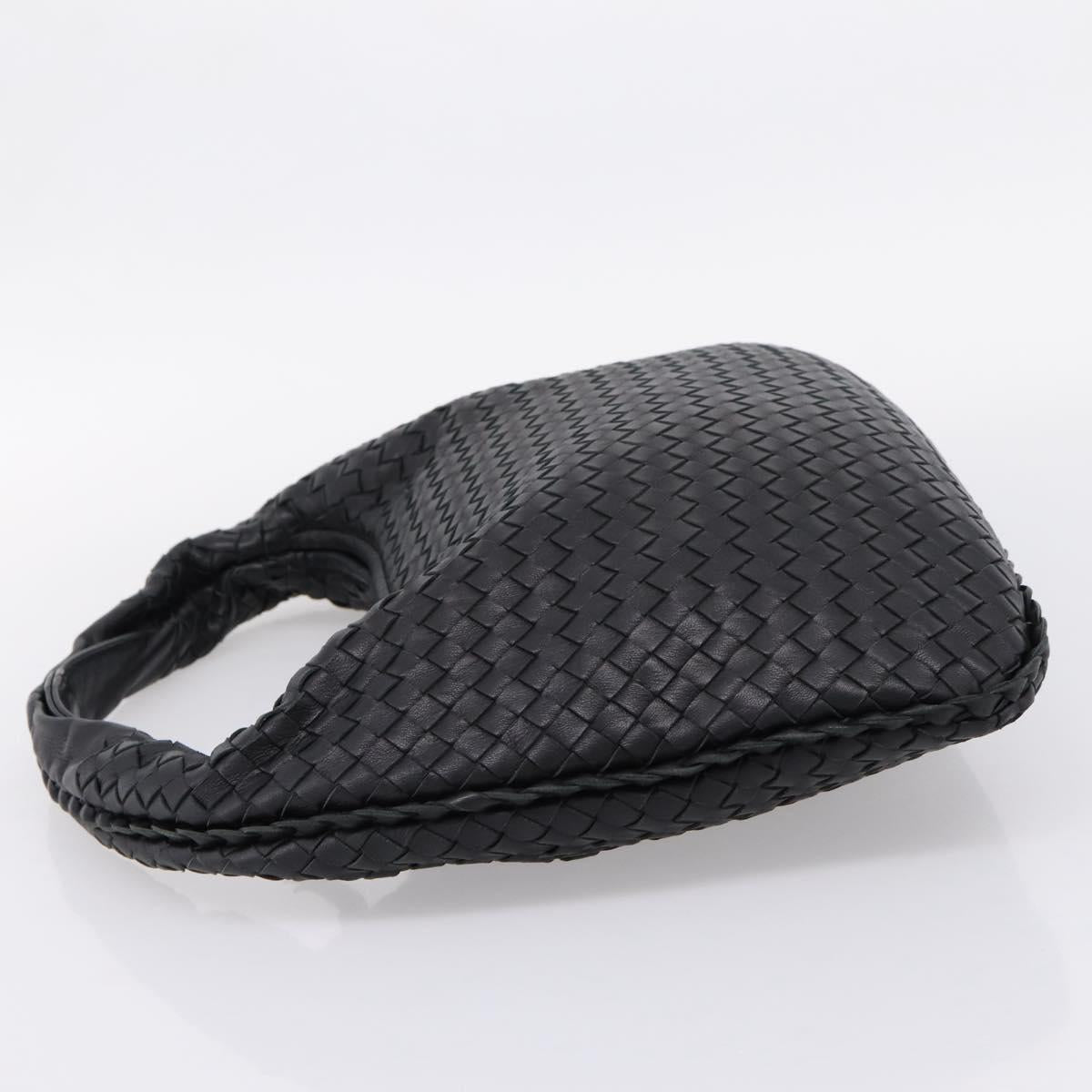 BOTTEGA VENETA INTRECCIATO Hobo Shoulder Bag Leather 115653 Auth yk20954SAV