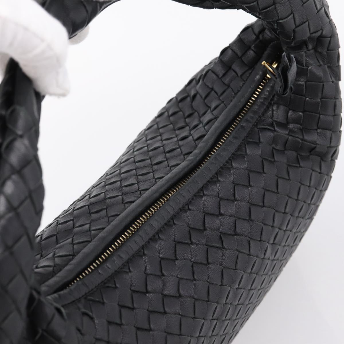 BOTTEGA VENETA INTRECCIATO Hobo Shoulder Bag Leather 115653 Auth yk20954SAV