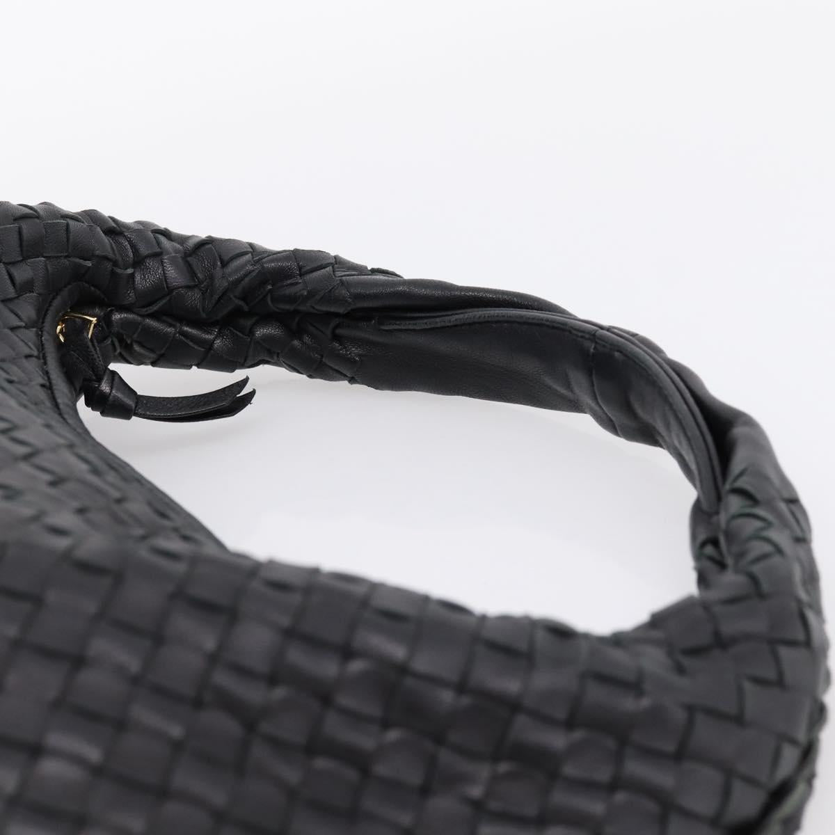 BOTTEGA VENETA INTRECCIATO Hobo Shoulder Bag Leather 115653 Auth yk20954SAV