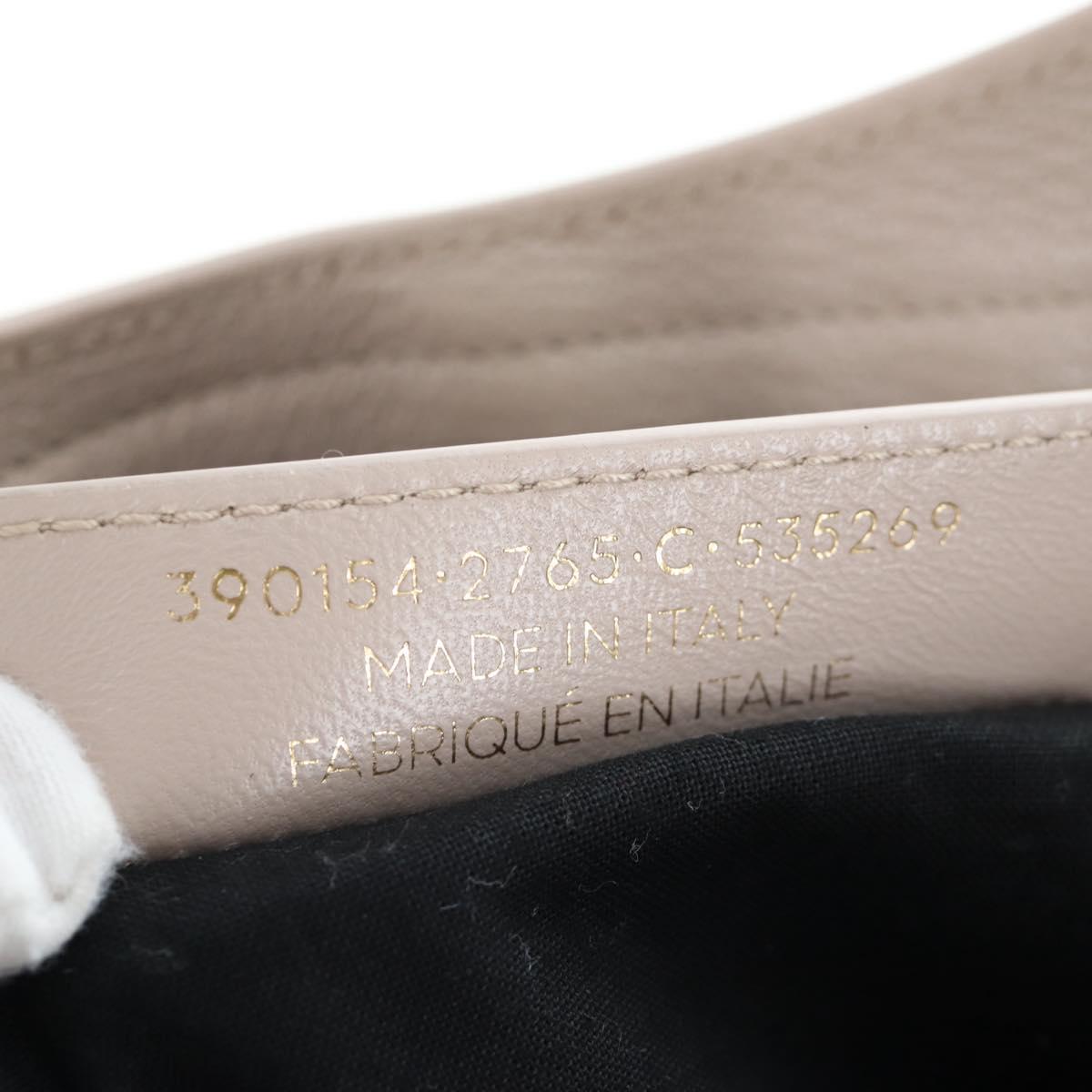 BALENCIAGA Metallic Edge City Hand Bag Leather 2way Beige 390154 Auth yk20959SAM