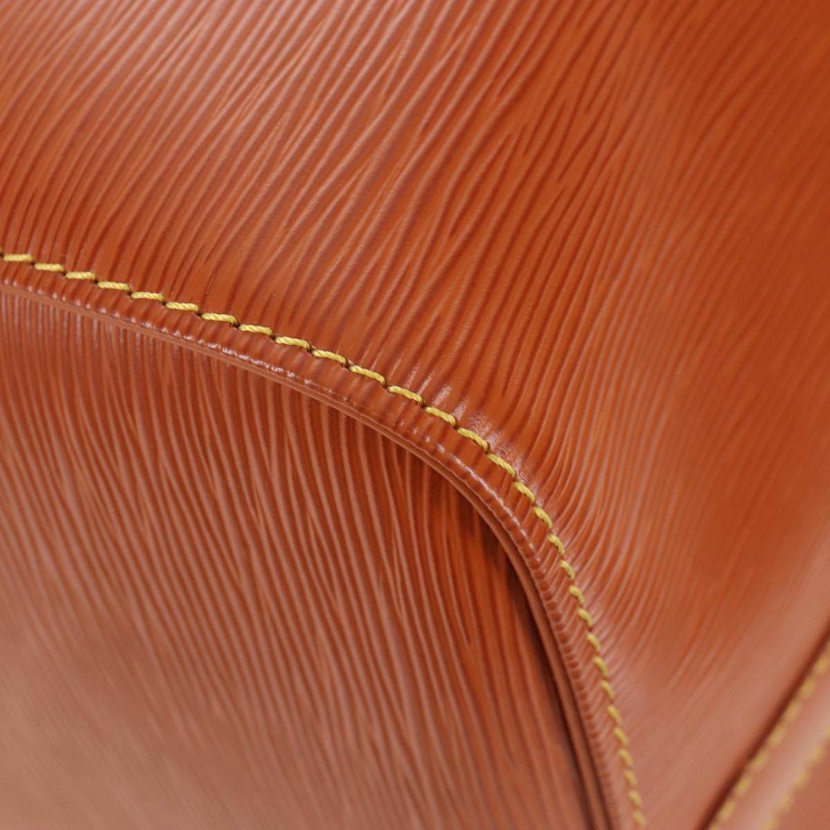 LOUIS VUITTON Epi Keepall 50 Boston Bag Zipangu Gold M42968 LV Auth yk20967SAM