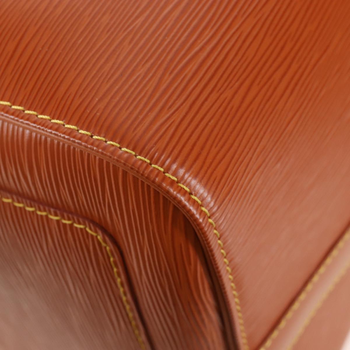 LOUIS VUITTON Epi Keepall 50 Boston Bag Zipangu Gold M42968 LV Auth yk20967SAM