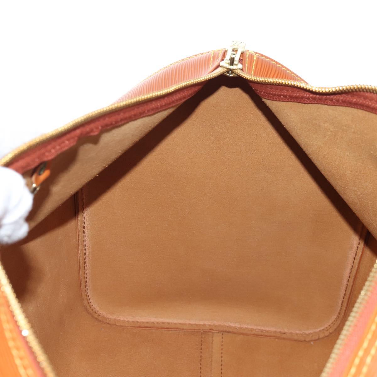 LOUIS VUITTON Epi Keepall 50 Boston Bag Zipangu Gold M42968 LV Auth yk20967SAM