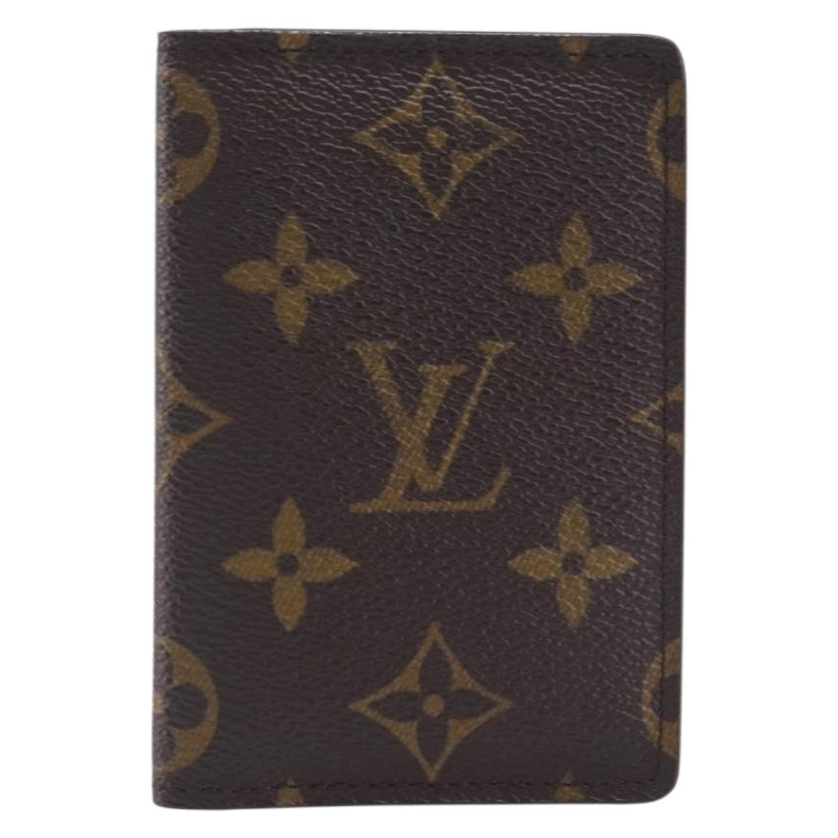 LOUIS VUITTON Monogram Organizer De Poch Card Case M61732 LV Auth yk21041M