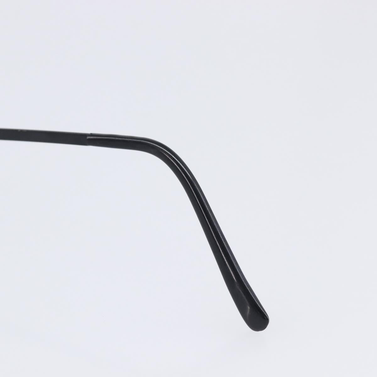 CHANEL Sunglasses Metal Black CC Auth yk21042M