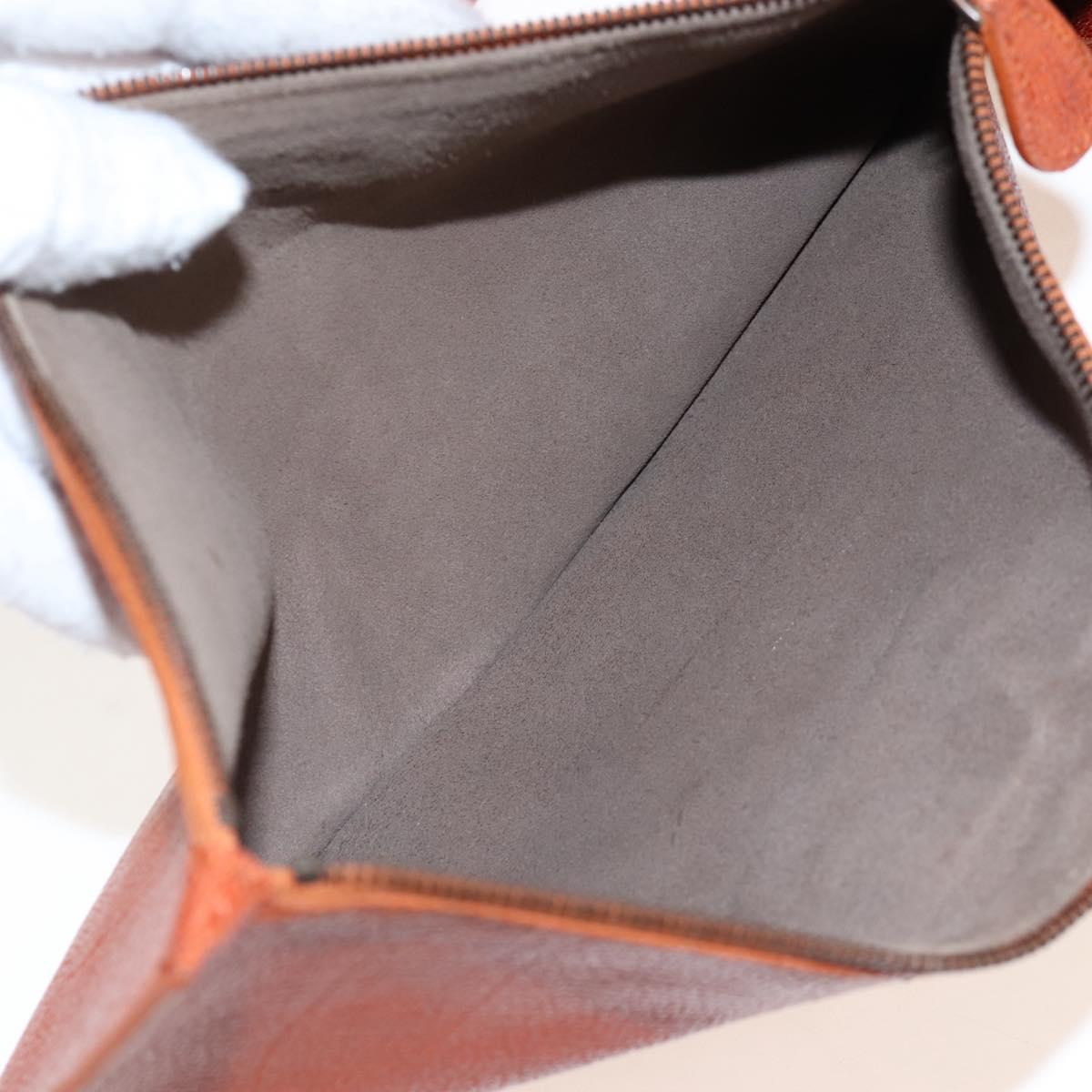 Bottega Veneta INTRECCIATO Cabas Hand Bag Leather Brown 113129 Auth yk21049SAM