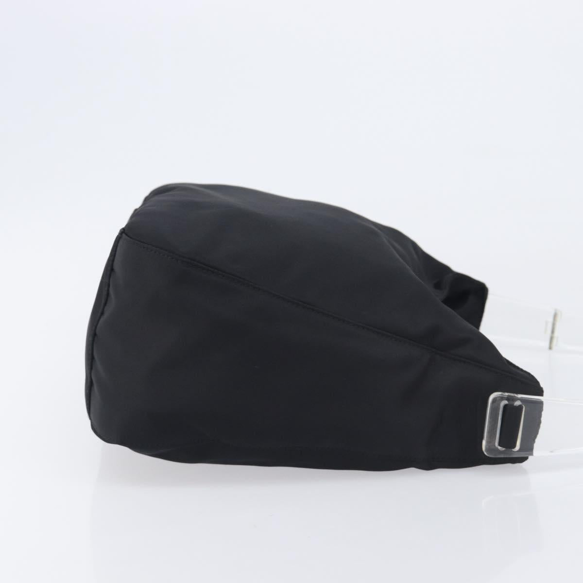 PRADA Shoulder Bag Nylon Black Auth yk21100A