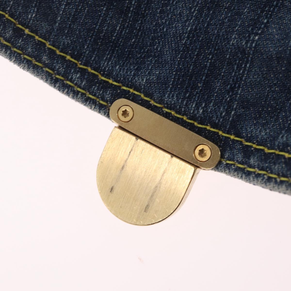 LOUIS VUITTON Monogram Denim Bum Bag Body Bag Blue M95347 LV Auth yk21116M
