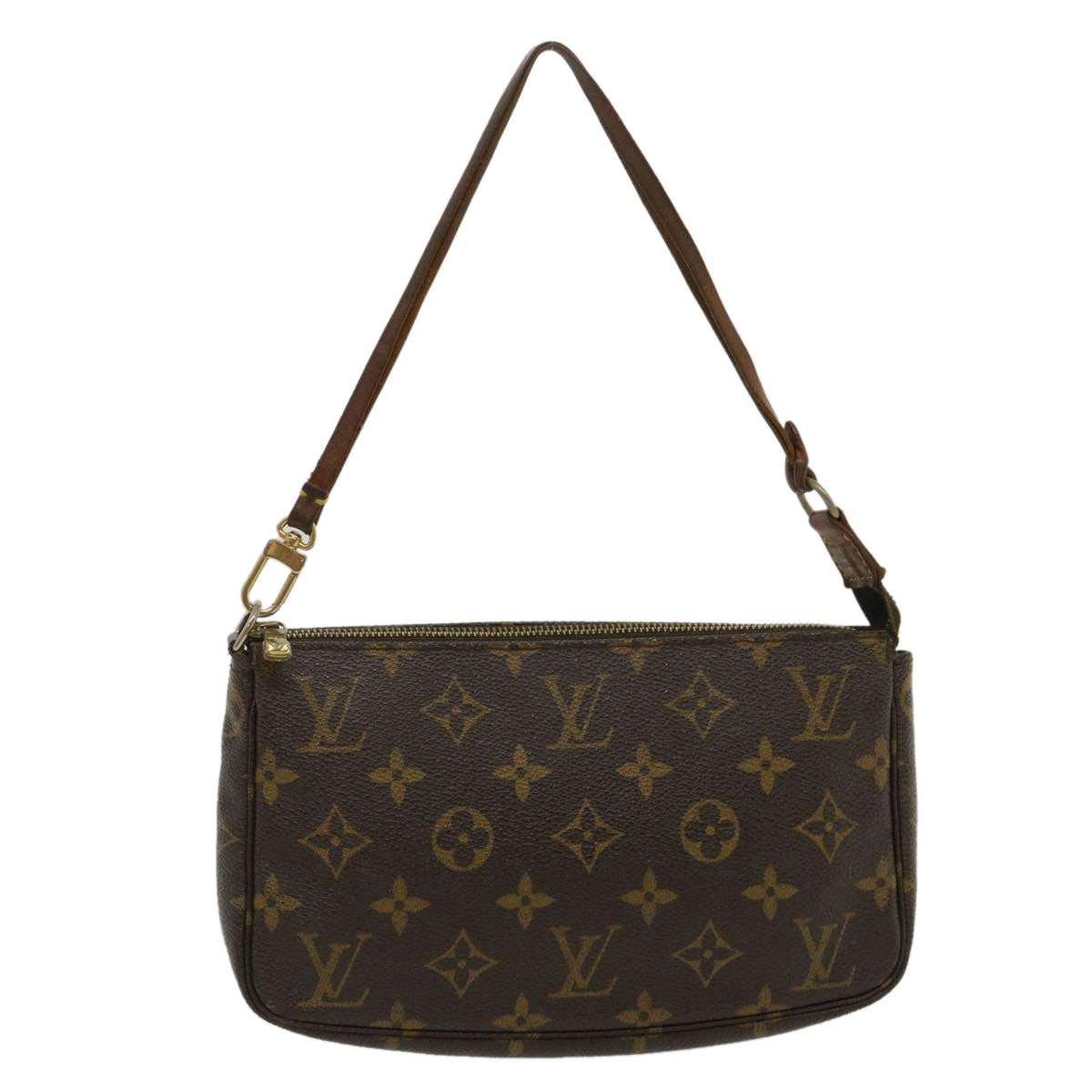 LOUIS VUITTON Monogram Pochette Accessoires Pouch M51980 LV Auth yk4235