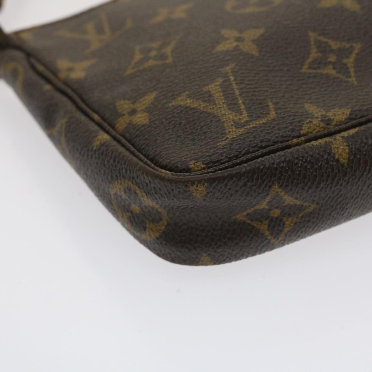 LOUIS VUITTON Monogram Pochette Accessoires Pouch M51980 LV Auth yk4235