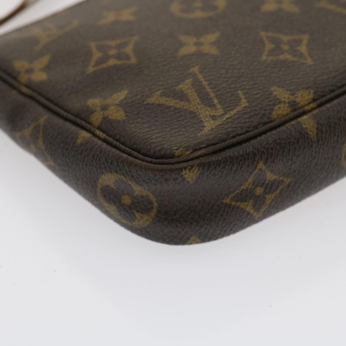 LOUIS VUITTON Monogram Pochette Accessoires Pouch M51980 LV Auth yk4235