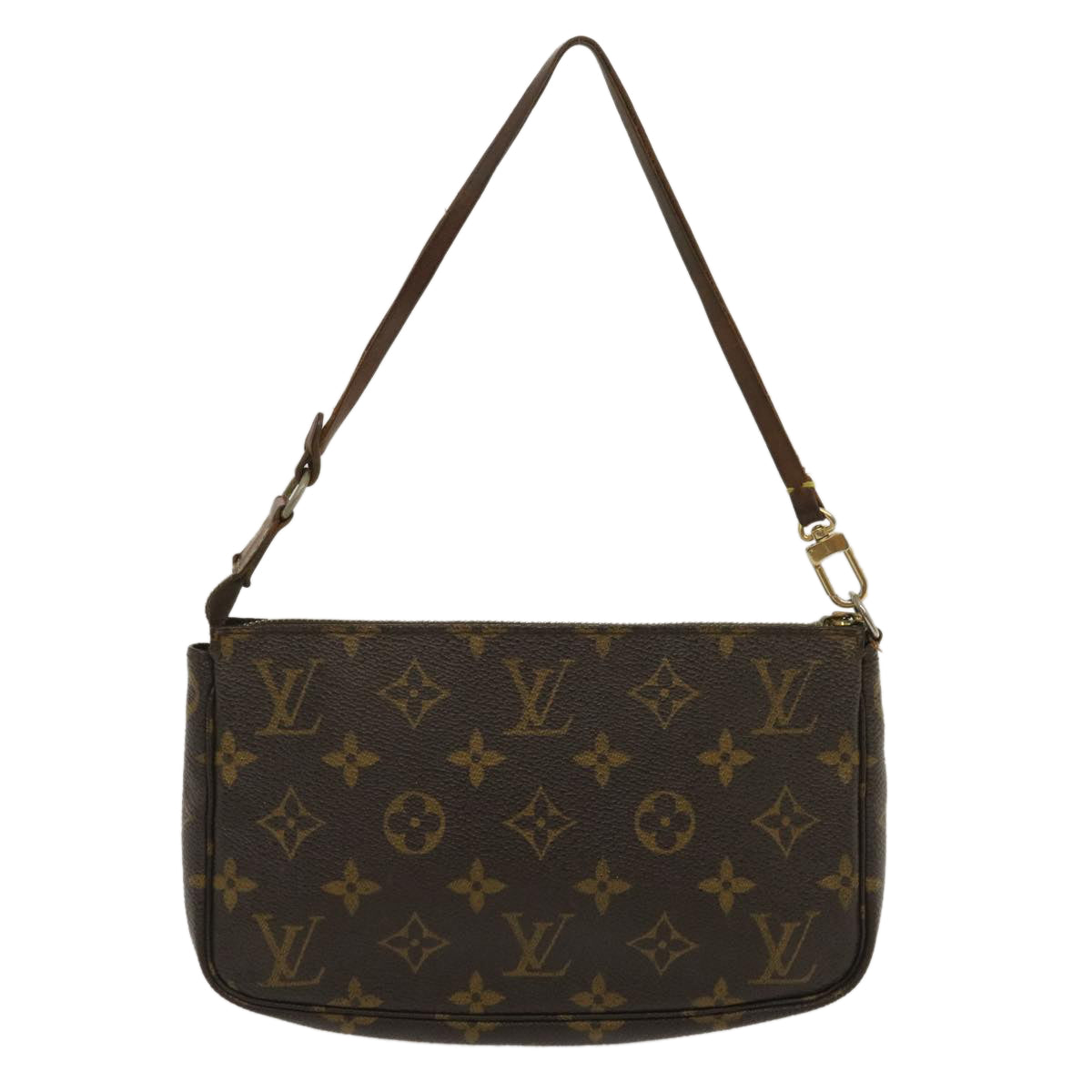 LOUIS VUITTON Monogram Pochette Accessoires Pouch M51980 LV Auth yk4235