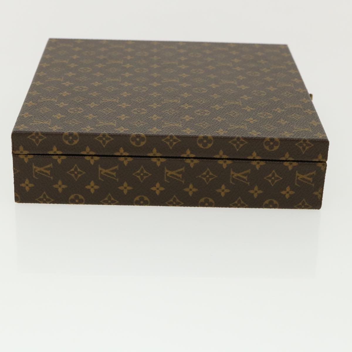 LOUIS VUITTON Monogram Jewelry Box LV Auth yk5857SA