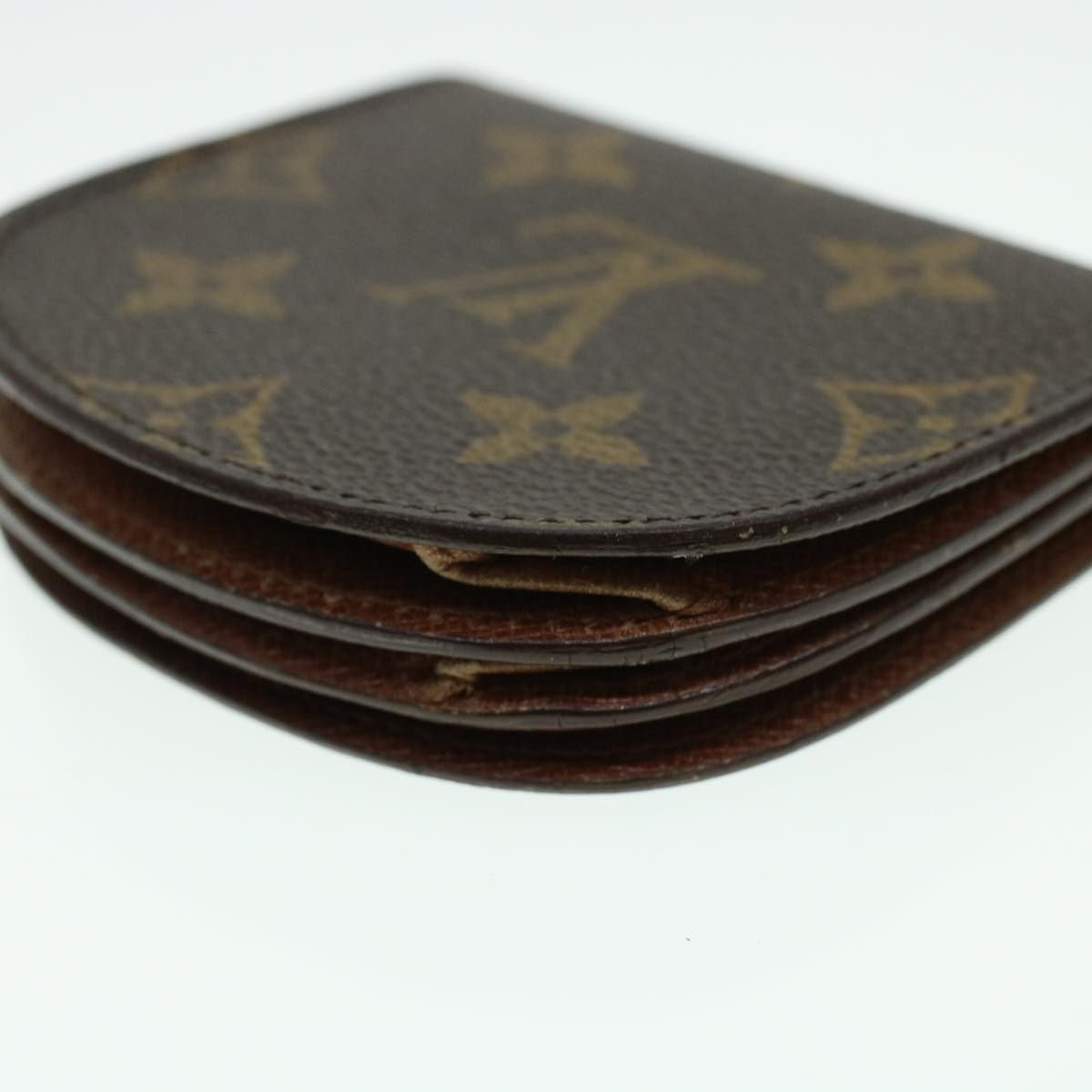 LOUIS VUITTON Monogram Porte Monnaie Guze Coin Purse M61970 LV Auth yk6776