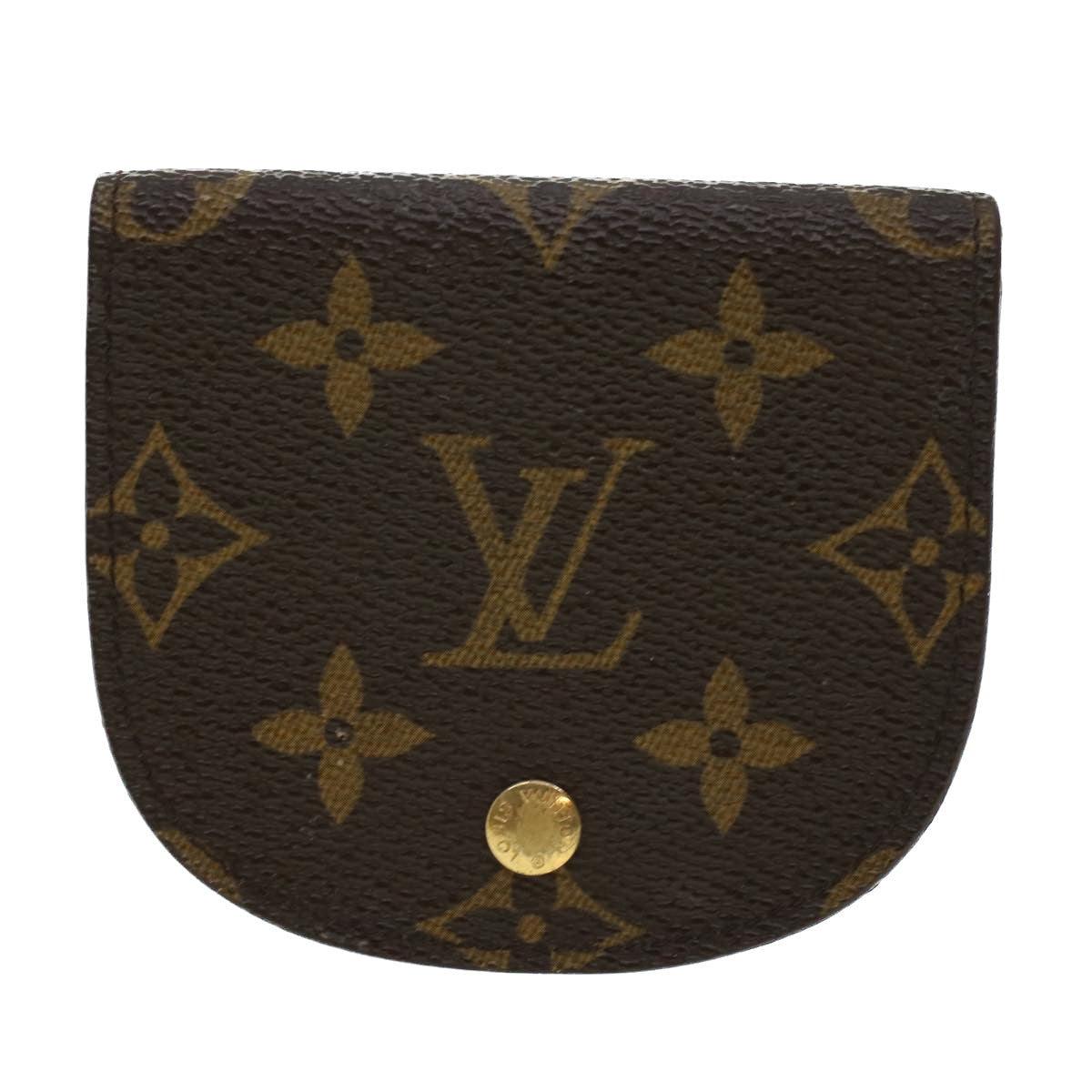 LOUIS VUITTON Monogram Porte Monnaie Guze Coin Purse M61970 LV Auth yk6776