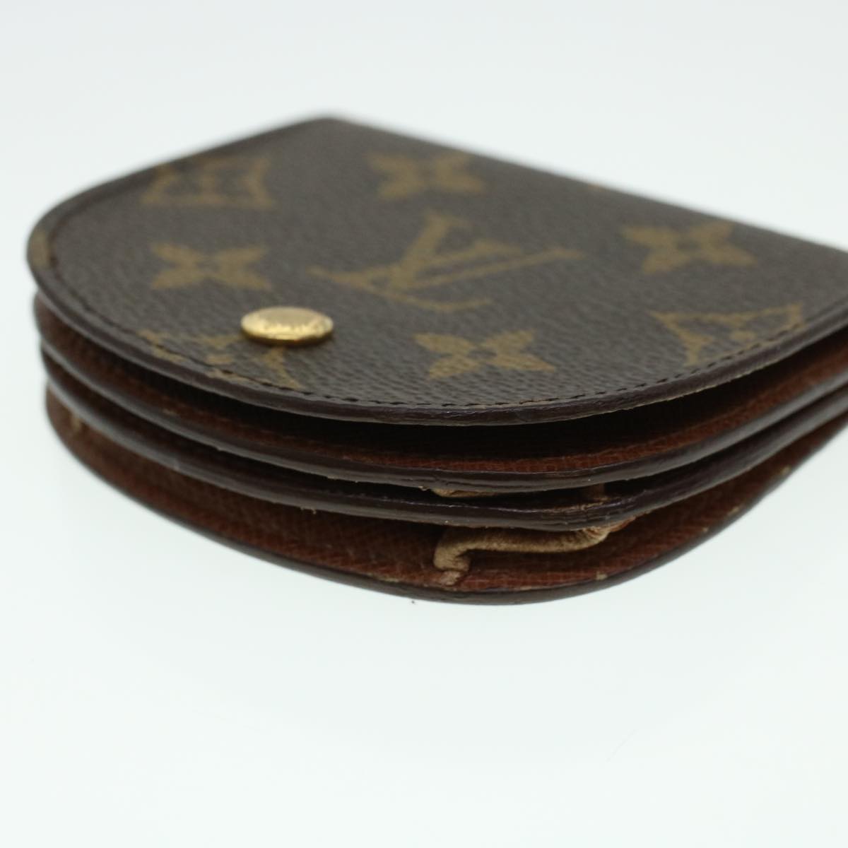 LOUIS VUITTON Monogram Porte Monnaie Guze Coin Purse M61970 LV Auth yk6776