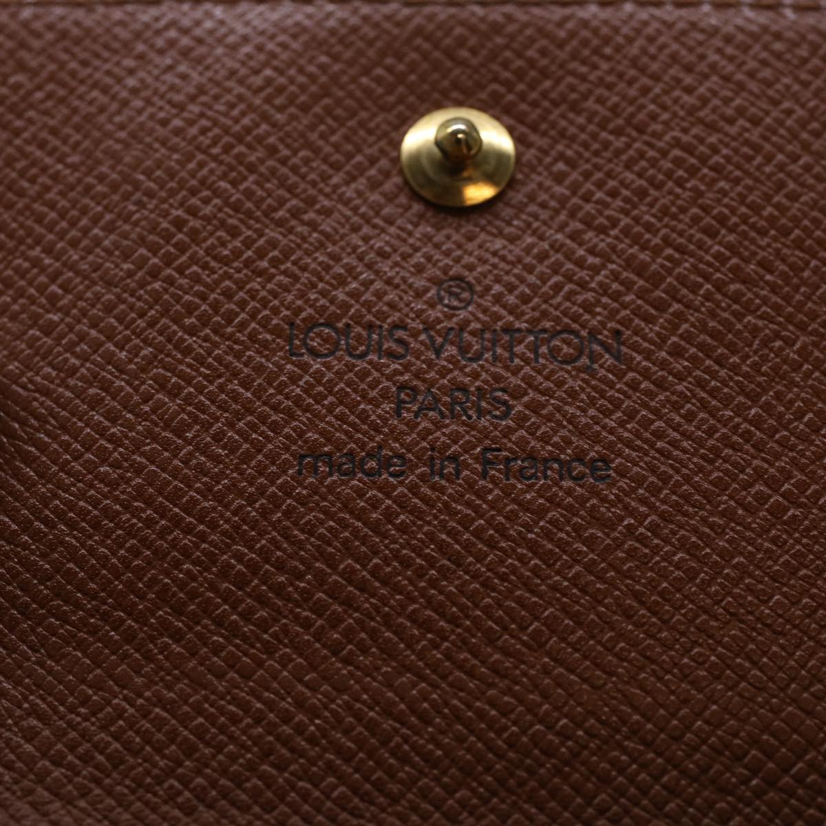 LOUIS VUITTON Porte Monnaie Billets Cartes Crdit Wallet M61652 LV Auth yk6866B