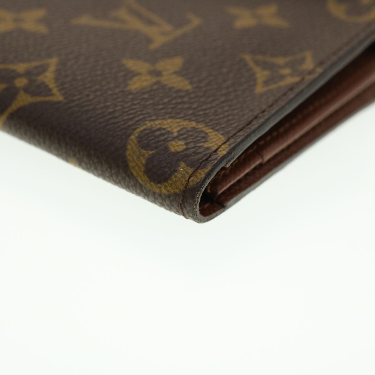 LOUIS VUITTON Monogram Porte Cartes Credit Billfold Wallet M60825 Auth yk7103B