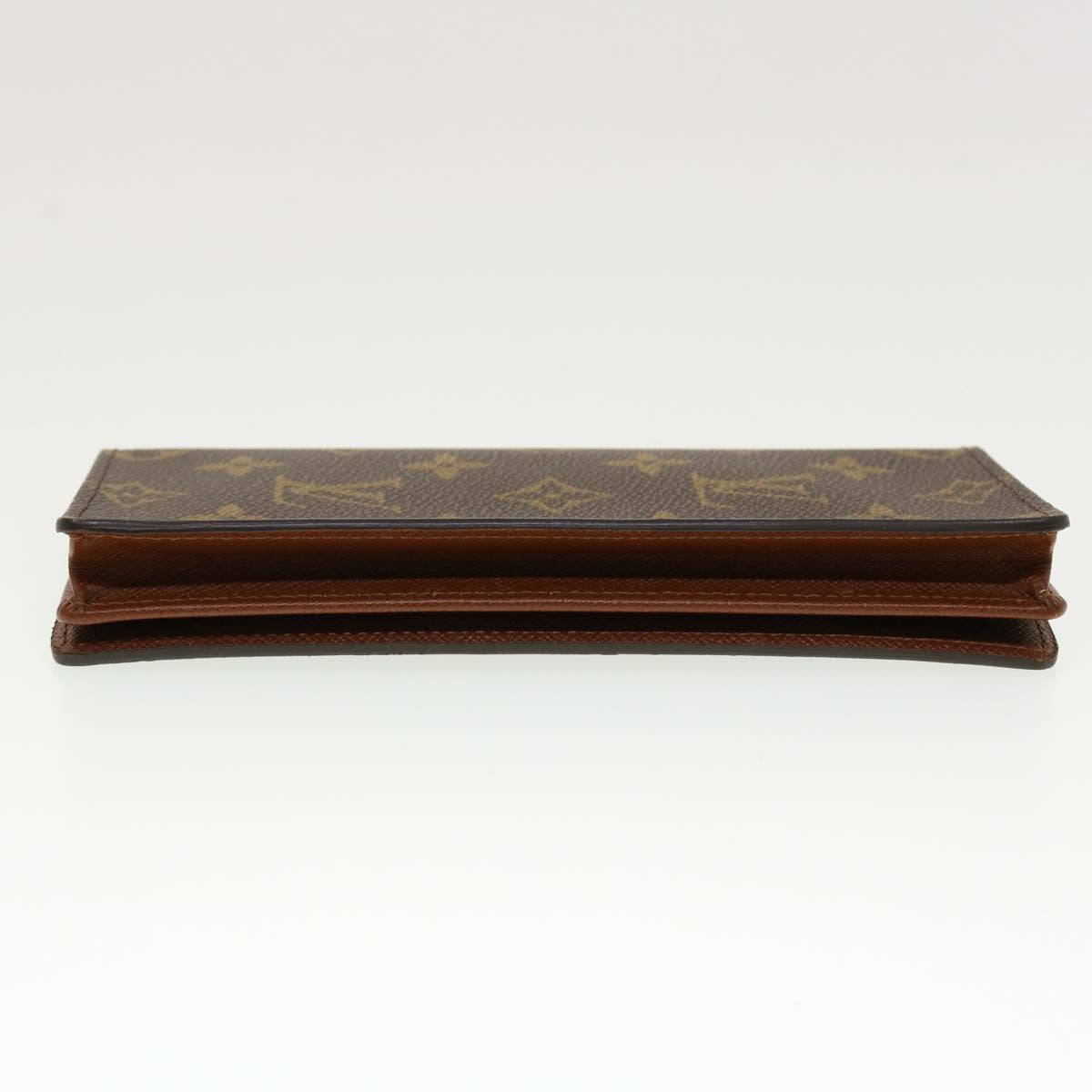 LOUIS VUITTON Monogram Porte Cartes Credit Billfold Wallet M60825 Auth yk7103B