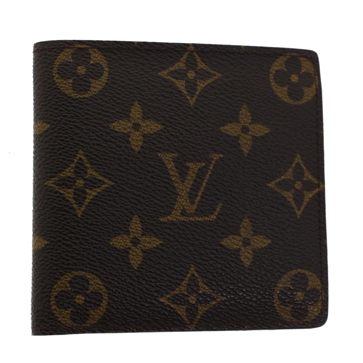 LOUIS VUITTON Monogram Portefeuille Marco Bifold Wallet M61675 LV Auth yk7284