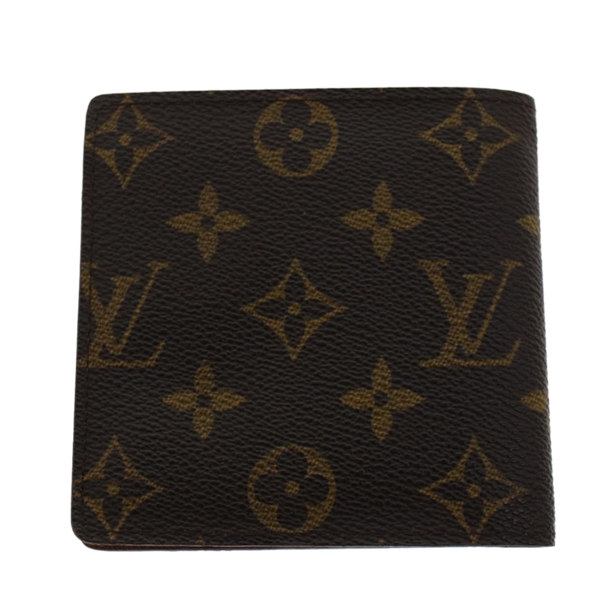 LOUIS VUITTON Monogram Portefeuille Marco Bifold Wallet M61675 LV Auth yk7284