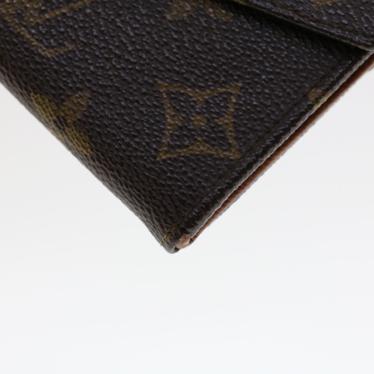 LOUIS VUITTON Monogram Porte Monnaie Bier Cartes Crdit Wallet M61652 LV yk7394B