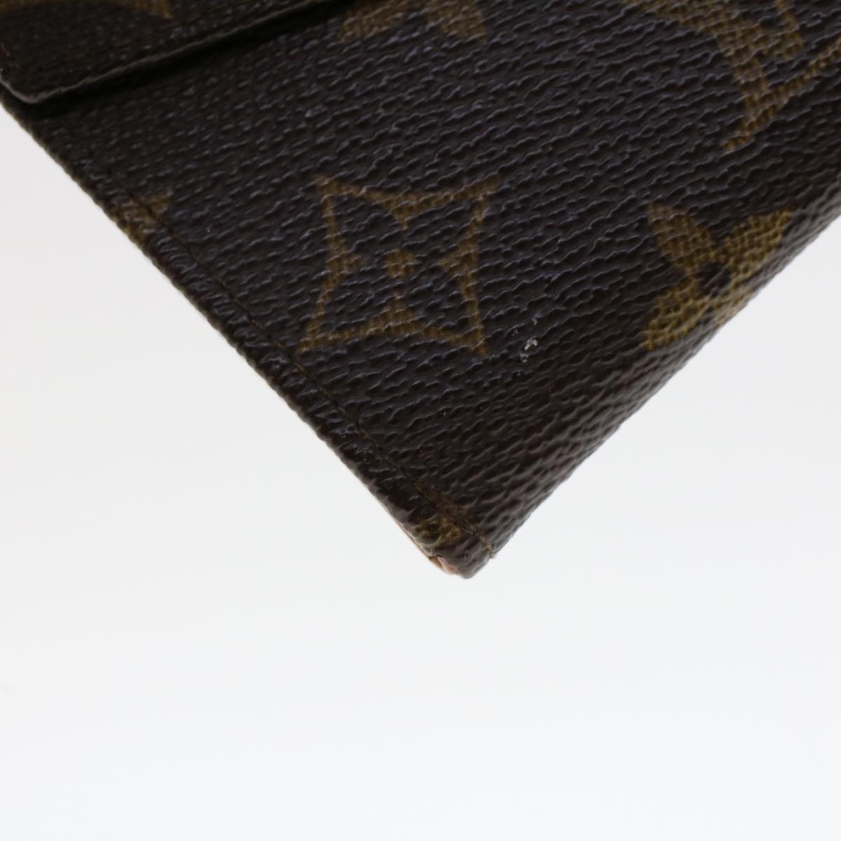 LOUIS VUITTON Monogram Porte Monnaie Bier Cartes Crdit Wallet M61652 LV yk7394B