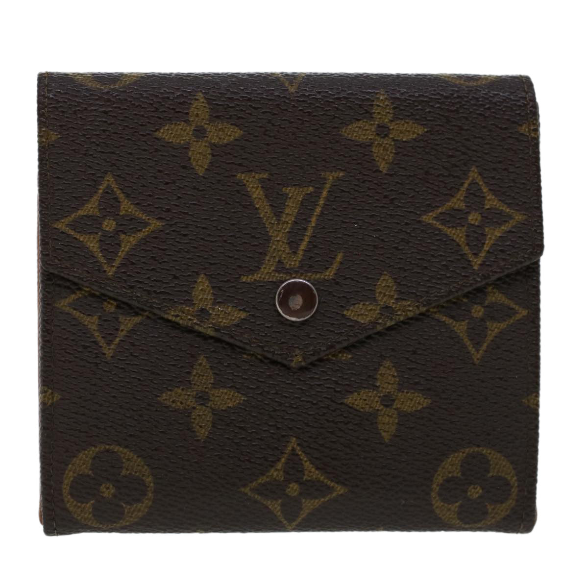 LOUIS VUITTON Monogram Porte Monnaie Bier Cartes Crdit Wallet M61652 LV yk7394B