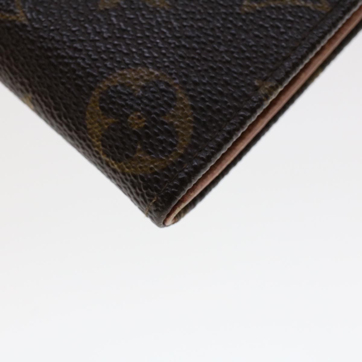 LOUIS VUITTON Monogram Porte Monnaie Bier Cartes Crdit Wallet M61652 LV yk7394B