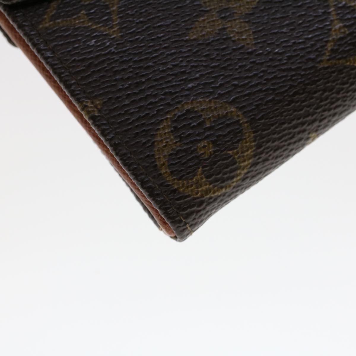 LOUIS VUITTON Monogram Porte Monnaie Bier Cartes Crdit Wallet M61652 LV yk7394B