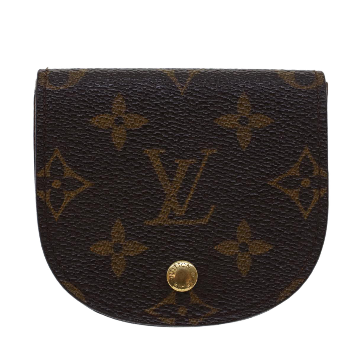 LOUIS VUITTON Monogram Porte Monnaie Guze Coin Purse M61970 LV Auth yk7396B