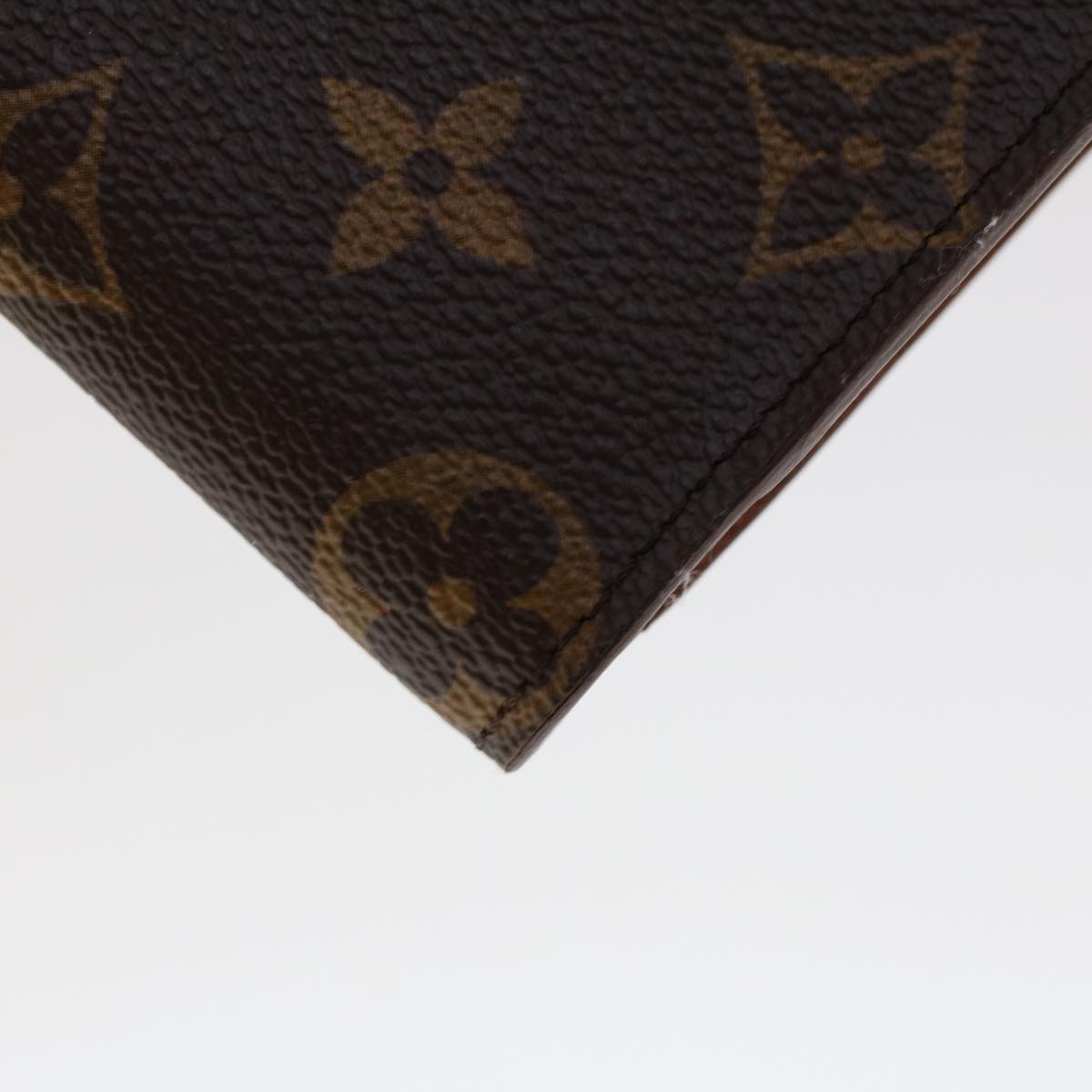 LOUIS VUITTON Monogram Continental Wallet North America T61217 LV Auth yk7469