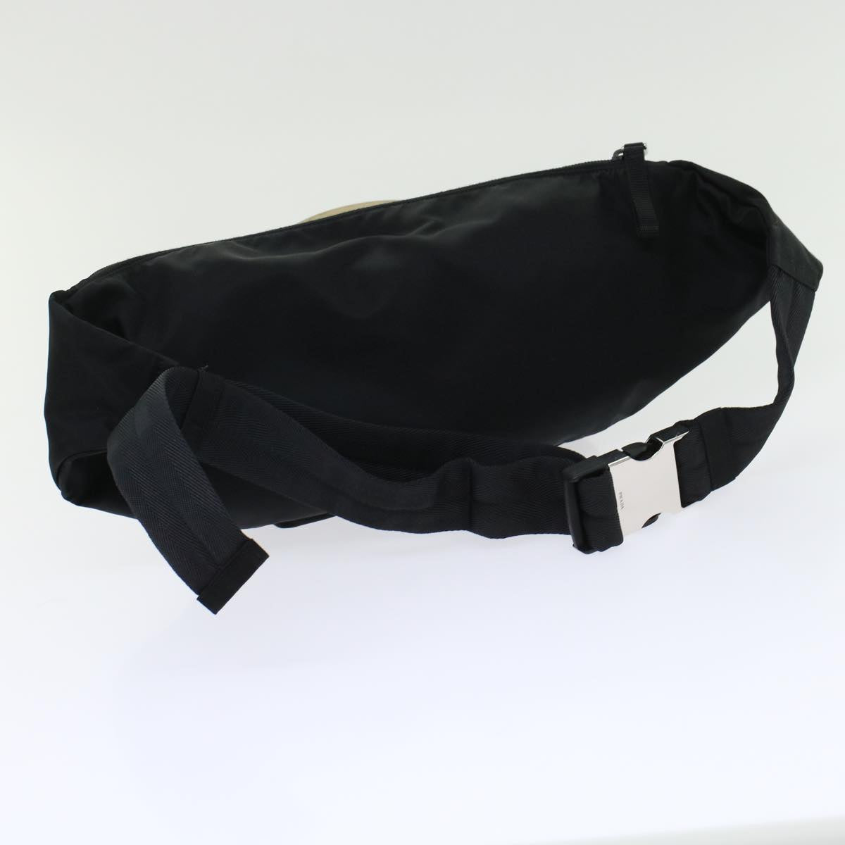 PRADA Body Bag Nylon Black 2VL005 Auth yk7495