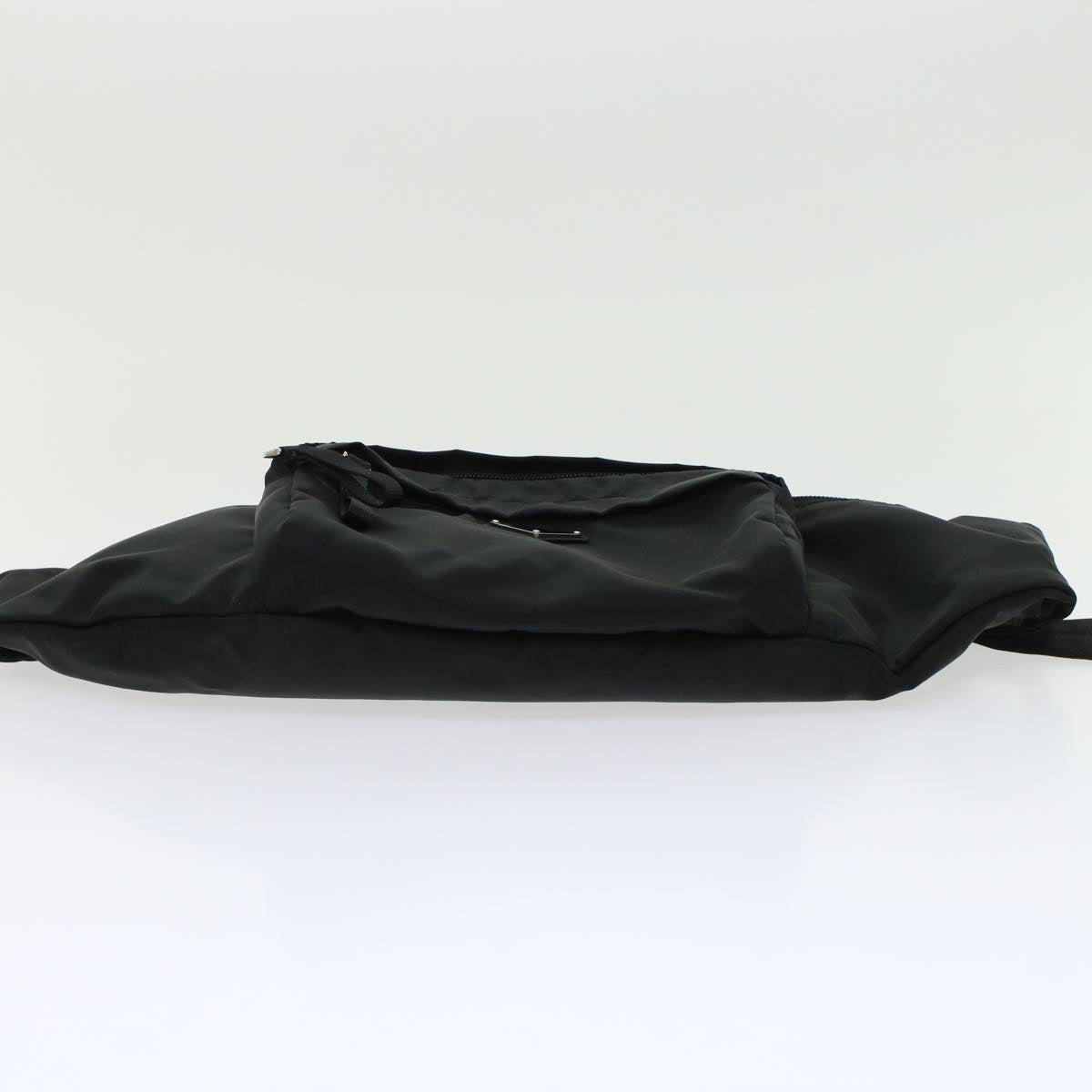 PRADA Body Bag Nylon Black 2VL005 Auth yk7495