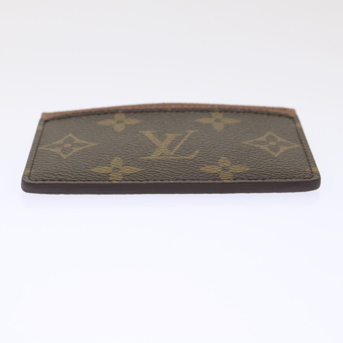 LOUIS VUITTON Monogram Porte Cartes Simple Card Case M61733 LV Auth yk7721