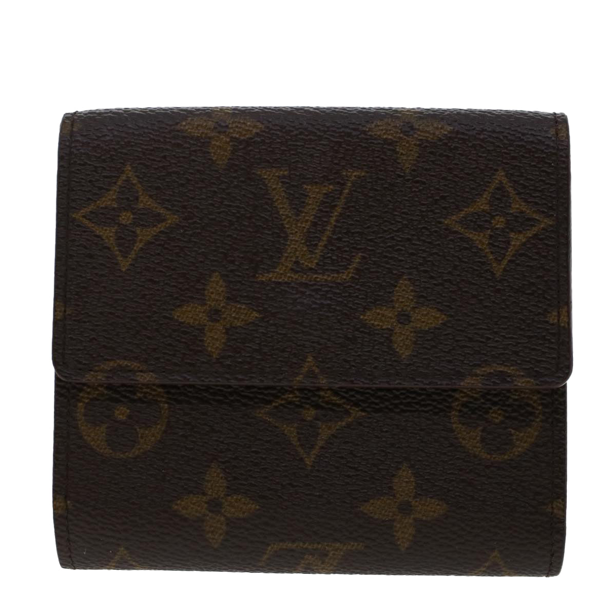 LOUIS VUITTON Monogram Porte Monnaie Bier Cartes Crdit M61652 LV Auth yk7745