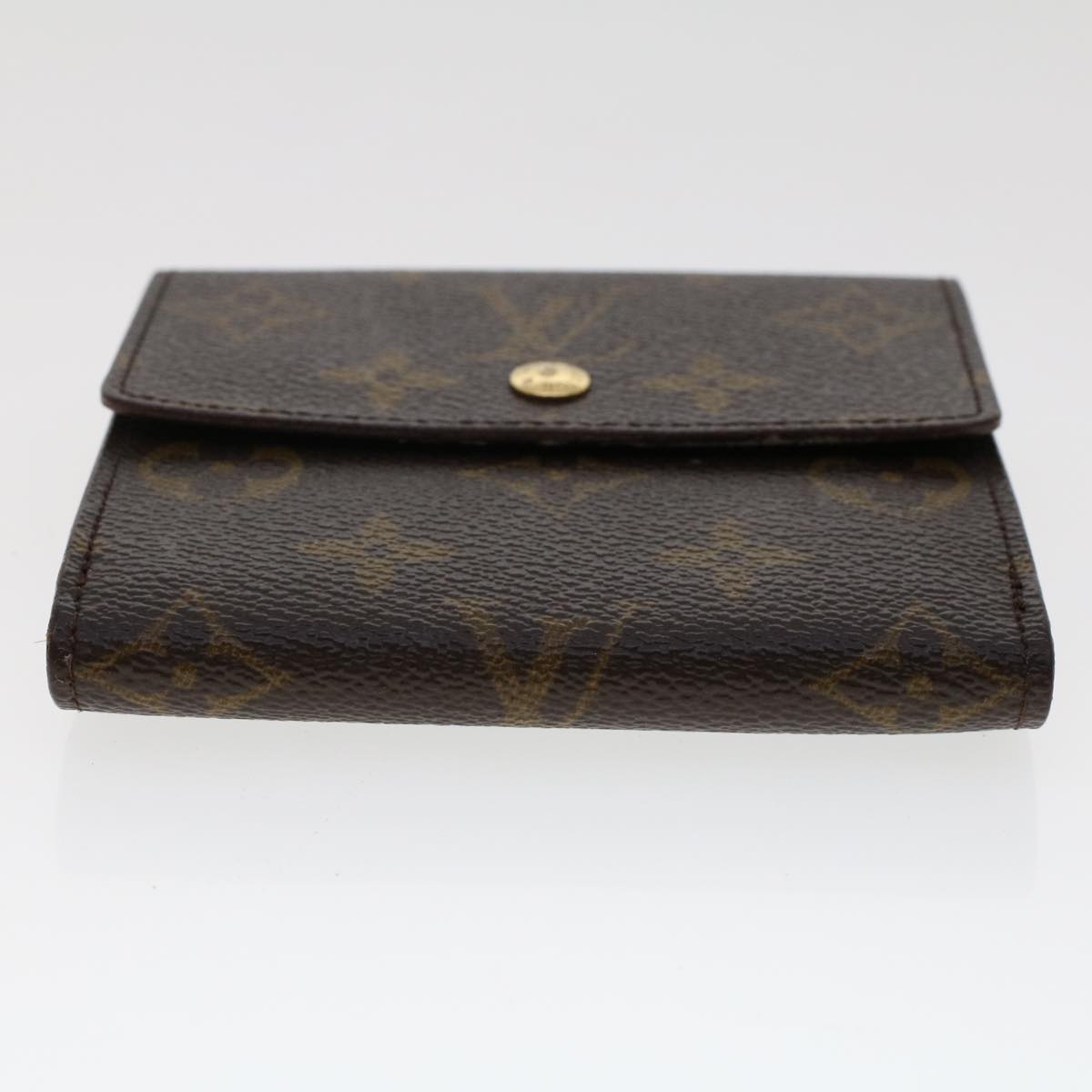 LOUIS VUITTON Monogram Porte Monnaie Bier Cartes Crdit M61652 LV Auth yk7745