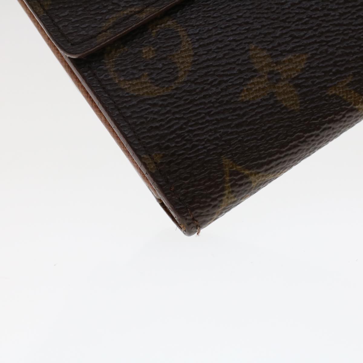 LOUIS VUITTON Monogram Porte Monnaie Bier Cartes Crdit M61652 LV Auth yk7745