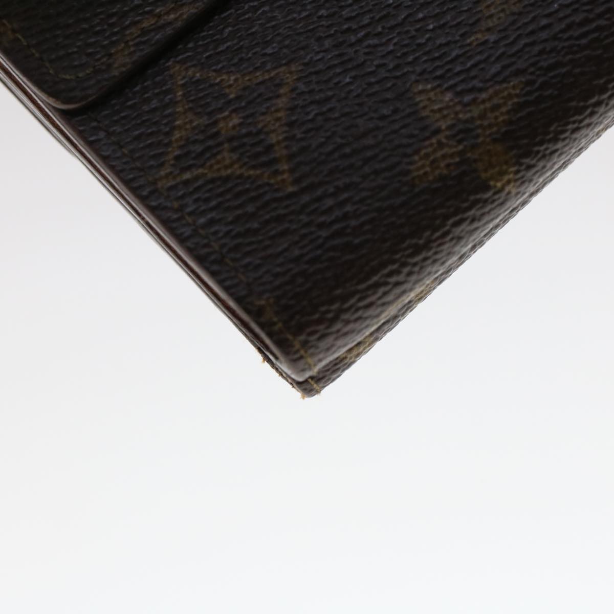 LOUIS VUITTON Monogram Porte Monnaie Bier Cartes Crdit Wallet M61652 Auth yk7784