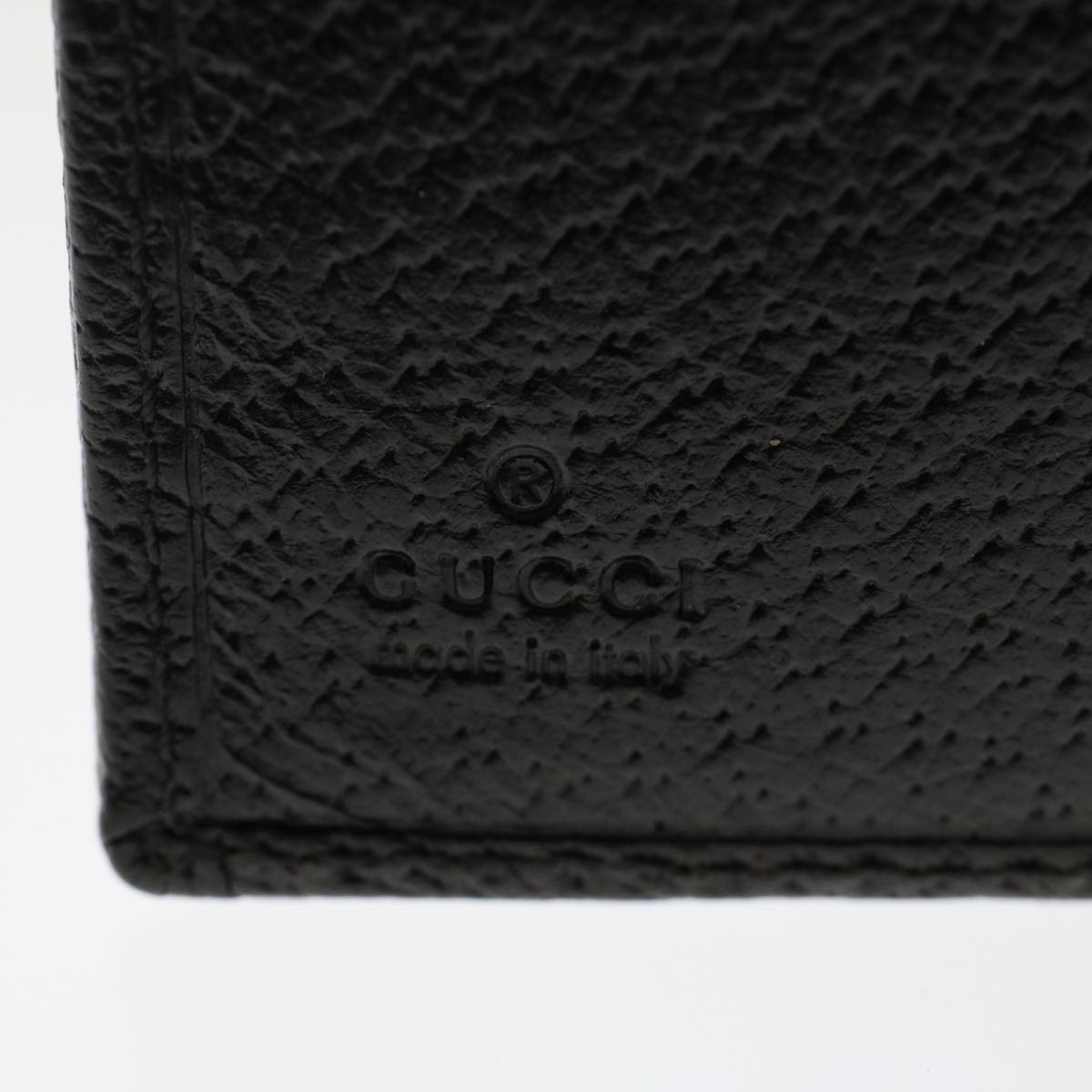 GUCCI GG Canvas Day Planner Cover Black 115240 Auth yk7976