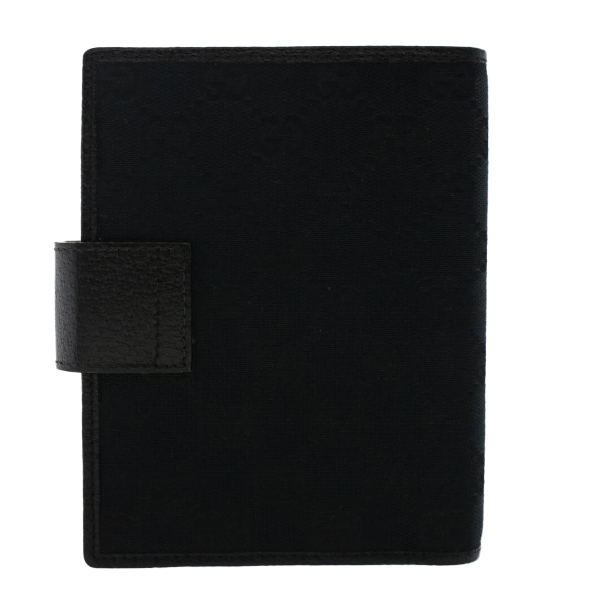 GUCCI GG Canvas Day Planner Cover Black 115240 Auth yk7976