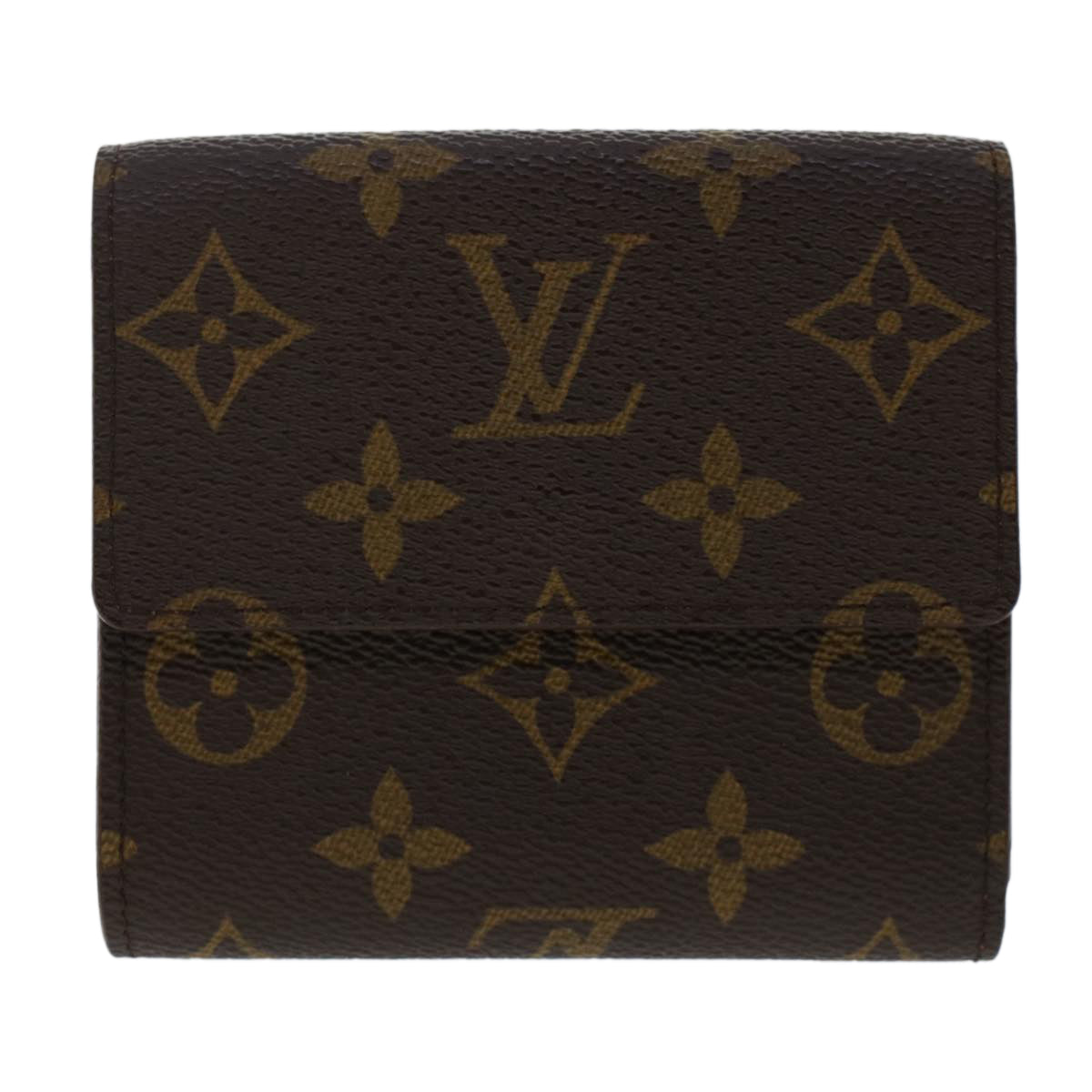 LOUIS VUITTON Monogram Porte Monnaie Bier Cartes Crdit Wallet M61652 Auth yk8032